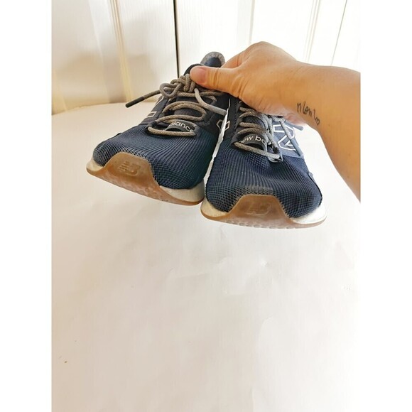 New Balance Men's Fresh Foam Roav Blue Grey MROAVTK Training Running Sneakers - Picture 9 of 13